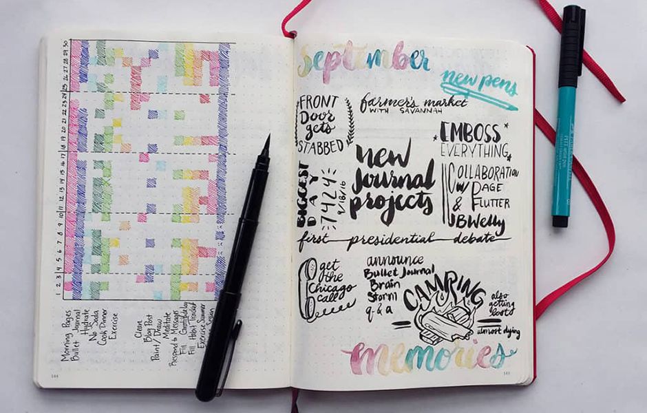 how to create a bullet journal 456547 - چگونه بولت ژورنال درست کنیم؟