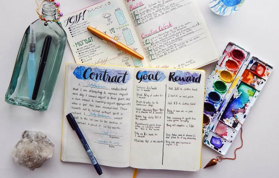 how to create a bullet journal 56676 - چگونه بولت ژورنال درست کنیم؟