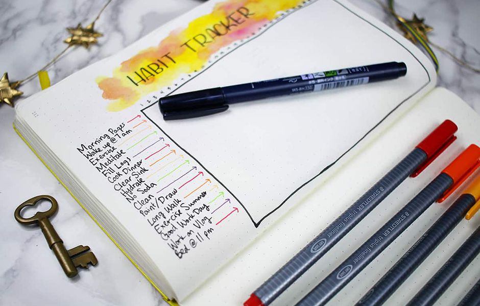 how to create a bullet journal 43647688 - چگونه بولت ژورنال درست کنیم؟